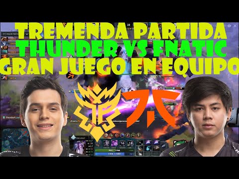 THUNDER PREDATOR vs FNATIC [BO2] [GAME 1] - PARTIDA POR LA CLASIFICACION - BINOMIO DE ORO - SUMMIT12