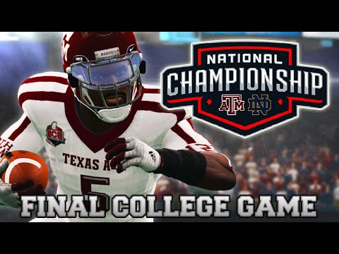 Dominating The National Championship! | NCAA 14 Road To Glory/Madden 20 Career Ep. 6