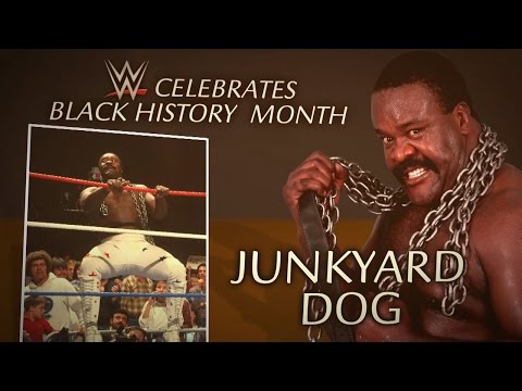 WWE honors Black History Month 2015: Junkyard Dog tribute