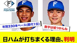 日本ハムがホームランを打ちまくる理由は〇〇にあった！！