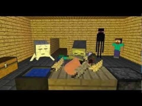Monster School - Cooking reupload with music (by Willcraft)
