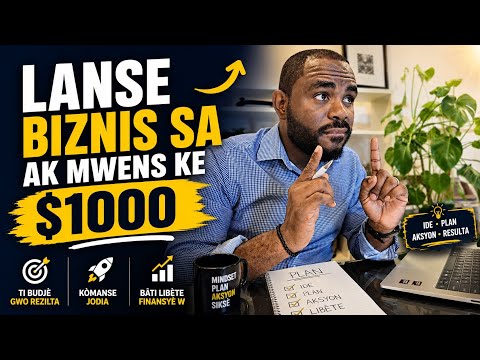 Voici une idée de business que vous pouvez commencer avec moins de $1000
