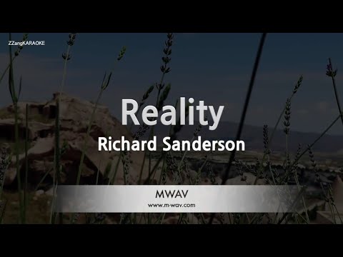 Richard Sanderson-Reality (Karaoke Version)
