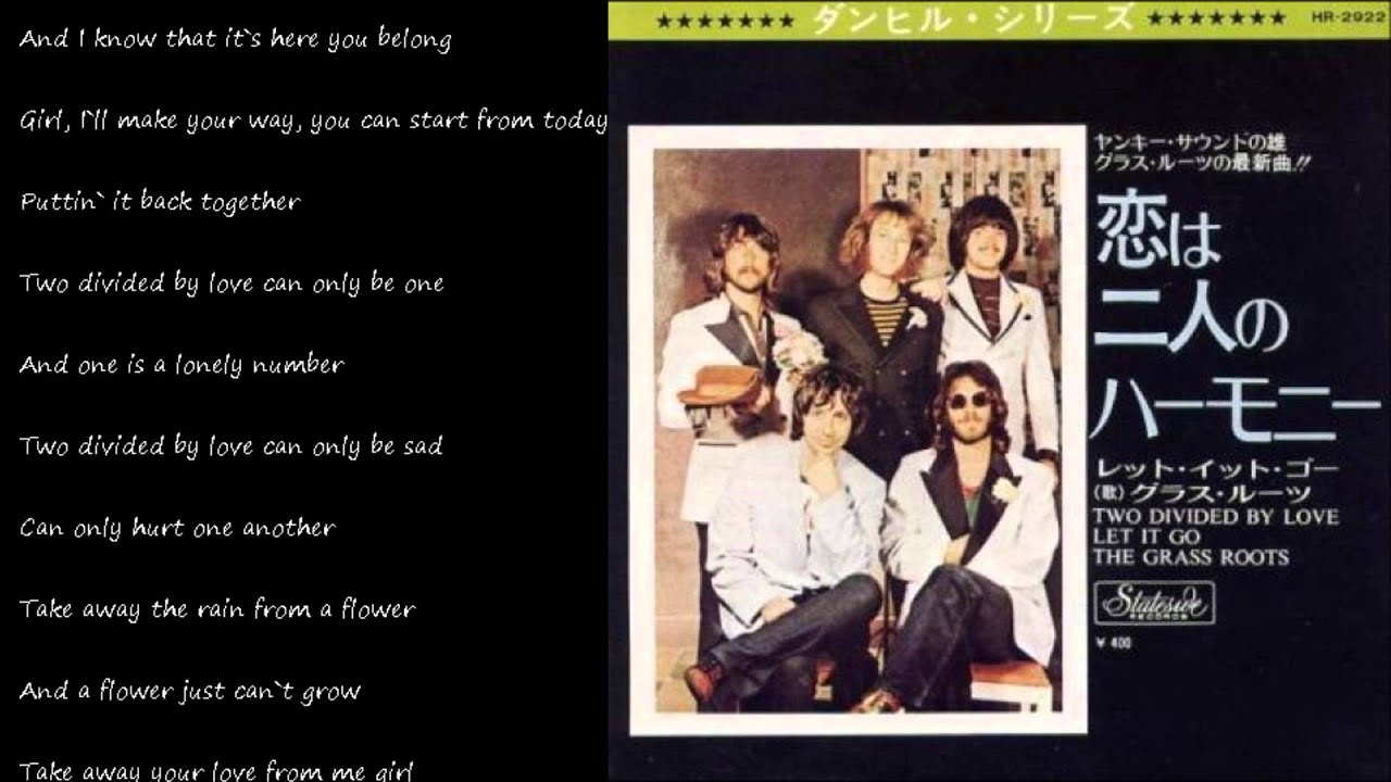 Two Divided By Love (恋は二人のハーモニー) ／ THE GRASS ROOTS