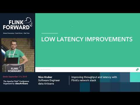 Improving throughput and latency with Flink's network stack - Nico Kruber