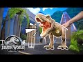 Jurassic World Camp Cretaceous AVOID The T REX GET To The BEACON Mattel Action