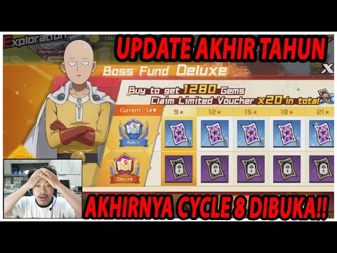 🔥🔥BANJIR REWARDS!! UPDATE BESAR2AN DI AKHIR TAHUN [AKHIRNYA CYCLE 8] - ONE PUNCH MAN:The Strongest