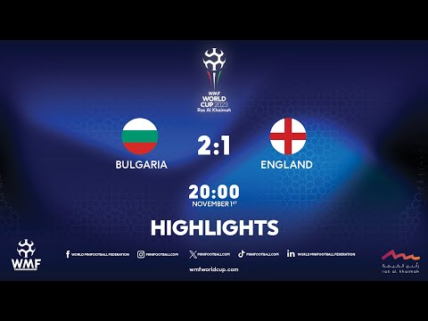 WMF World Cup 2023 I Day 7 I Bulgaria - England I Highlights