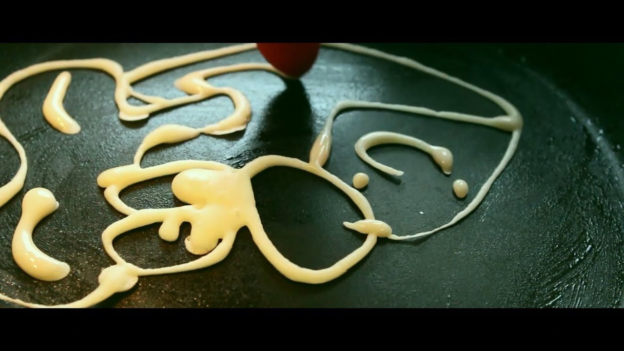 Как да направим нарисувани палачинки/ How to make drawn pancakes / (EN / RO Subs)