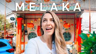 Travel vlog - I visited MELAKA for the first time 🇲🇾 This is Malaysia?!