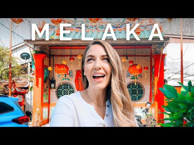 Travel vlog - I visited MELAKA for the first time 🇲🇾 This is Malaysia?!