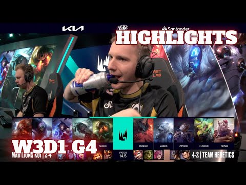 MDK vs TH - Highlights | Week 3 Day 1 LEC Spring 2024 | Mad Lions KOI vs Team Heretics W3D1