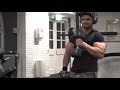 The Silent Bodybuilder - Episode 12 - Arm Workout For Serious Gains And High Protein Dessert