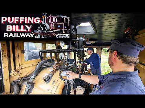 An INSIDE LOOK at the PUFFING BILLY railway!