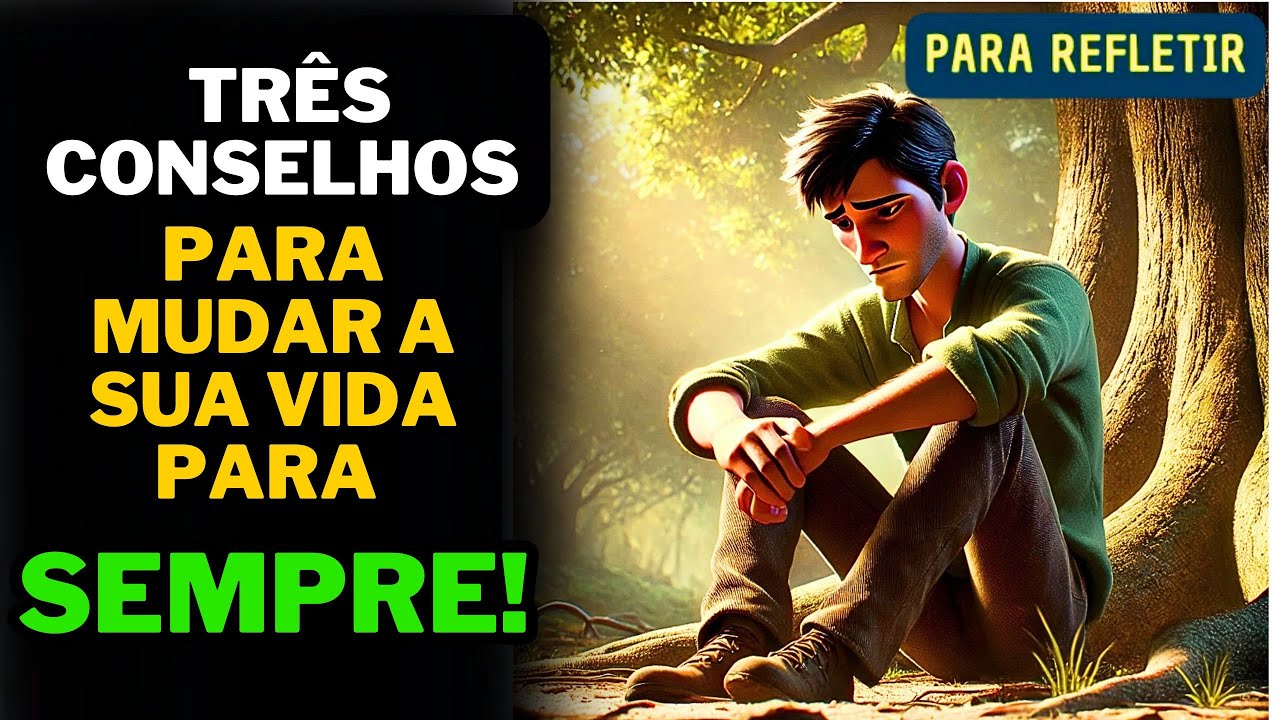 ✅"TRÊS CONSELHOS QUE PODEM MUDAR SUA VIDA PARA SEMPRE"REFLEXÃO.
