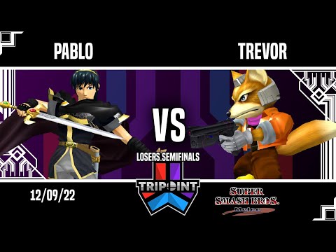 Tripoint Smash 171 - Losers Semifinals - Pablo(Marth) Vs. Trevor(Fox)
