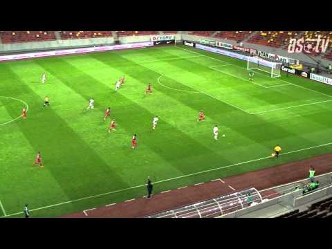 Zostrih zo stretnutia Ligy majstrov Steaua Bukurešť - AS Trenčín 2:3 (0:2)