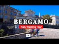 Bergamo Italy [4K] 🇮🇹 Explore One of The Most Italian Underrated Cities | With subtitles