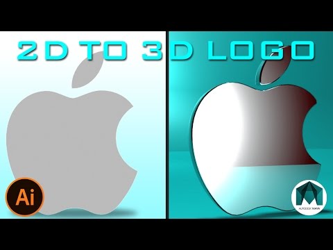 How to create 3D object in Maya by Adobe Illustrator
