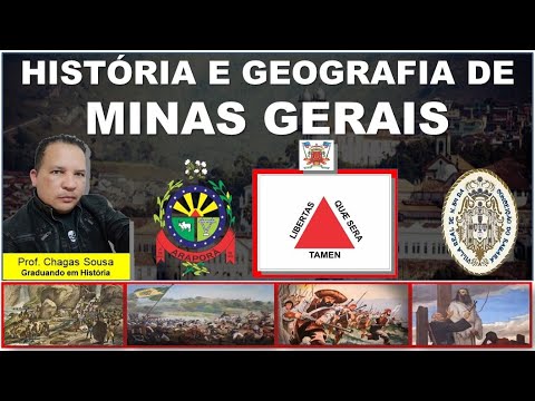 HISTÓRIA E GEOGRAFIA DE MINAS GERAIS(Aula p/ todos os Concursos de Prefeitura)Professor Chagas Sousa