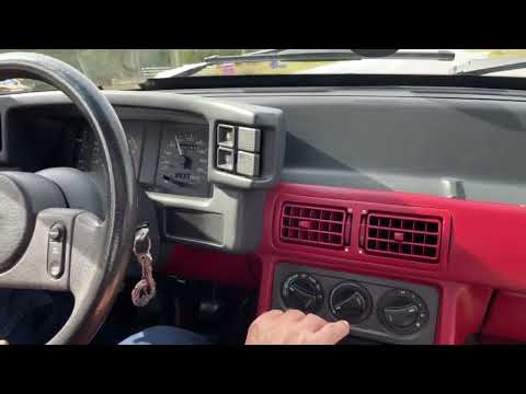 **SOLD under the CCC Last Chance System** 1989 Ford Mustang GT 5-speed Hatchback
