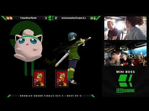 Mini Boss 3 Doubles Grand Finals - Chardlos/Neek (Red) vs Joshuwasha/Scape (Green)