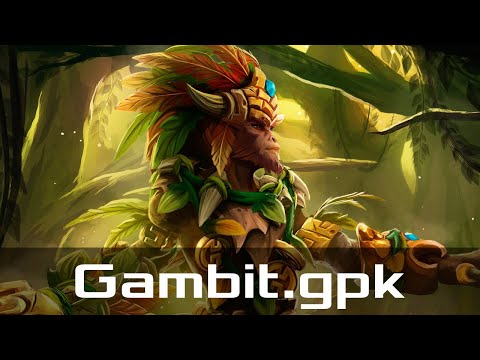Gambit.gpk — Monkey King, Mid Lane (May 25, 2020) | Dota 2 patch 7.26 gameplay