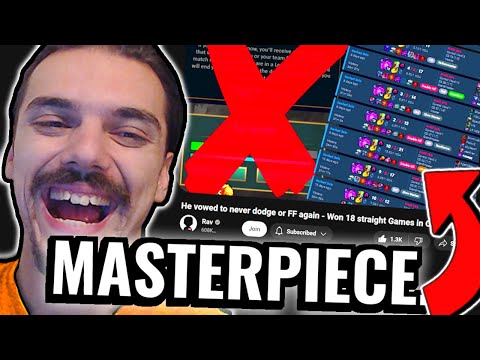 They Made a Video About My League of Legends Philosophy...