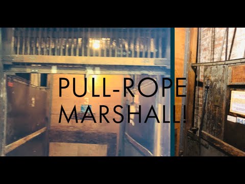 RARE ANTIQUE tiller-line Marshall freight elevator 3 - Wd21Whse,19,1 - Pittsburgh, PA