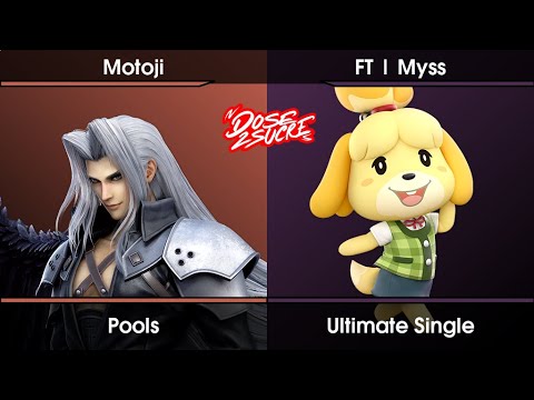 DOSE2SUCRE - 2023.02 Pools - Motoji (Sephiroth) Vs. FT | Myss (Isabelle) SSBU Ultimate Tournament