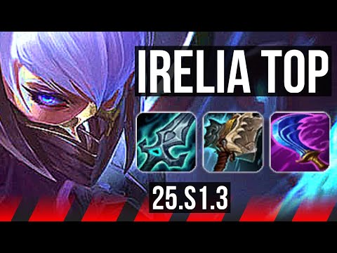 IRELIA vs RUMBLE (TOP) | KR Master | 25.S1.3