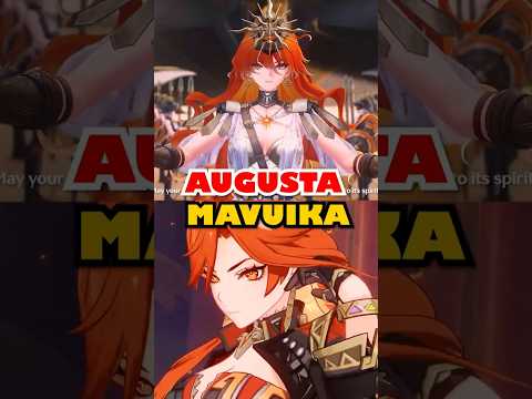 The sun of two nations Augusta vs Mavuika #wuwa #wutheringwaves #genshinimpact