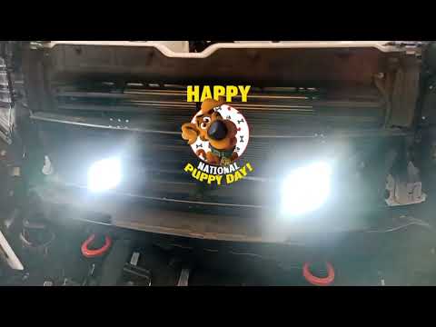 2021 GMC Yukon how to remove bumper headlights add LED bar lights