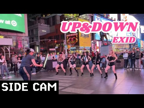 [SIDE CAM | KPOP IN PUBLIC TIMES SQUARE | ONE TAKE] EXID (이엑스아이디) Up & Down - Obsessed Dance Crew]