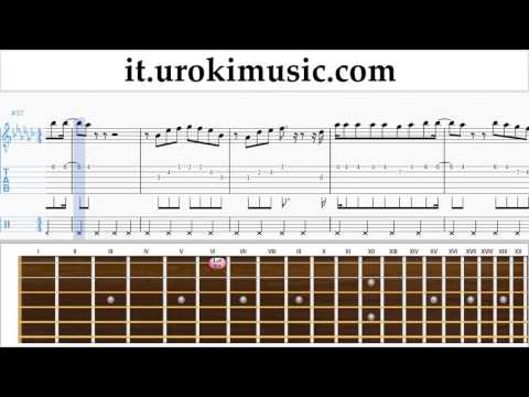 Corso di Chitarra Charlie Puth - Attention Tablature Tab Parte#2 um-i276