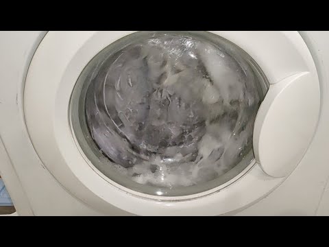 Indesit WISL 105 - rinse and final spin program 2, 70 degrees (old video)