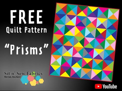 Prisms Quilt Block Tutorial - FREE QUILT PATTERN