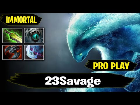 Morphling Pro Gameplay by 23Savage IMMORTAL Rank Dota 2