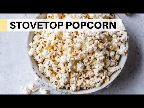 POPCORN | how to make popcorn on the stove