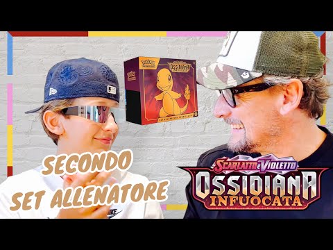 OSSIDIANA INFUOCATA SET ALLENATORE: apriamo un altro ETB della nuova espansione Pokemon!