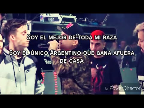 ARGENTINA vs LATAM [BATALLA SUBTITULADA] Cuartos - GOD LEVEL Chile 2019 HD