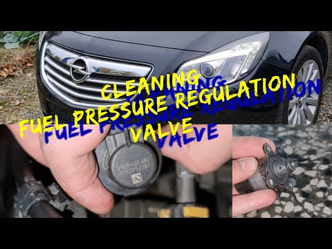 #Fuel #Pressure Regulation Valve #Cleaning #Opel Insignia 2.0 CDTI#