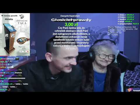 BABCIA TUSZOLA POZNAJE PRAWDĘ O WNUKU