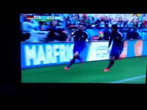 Gol anulado de Higuaín final de mundial 2014 jajajajaja