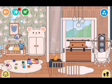 Przedstawienie postaci i domku 💜💙