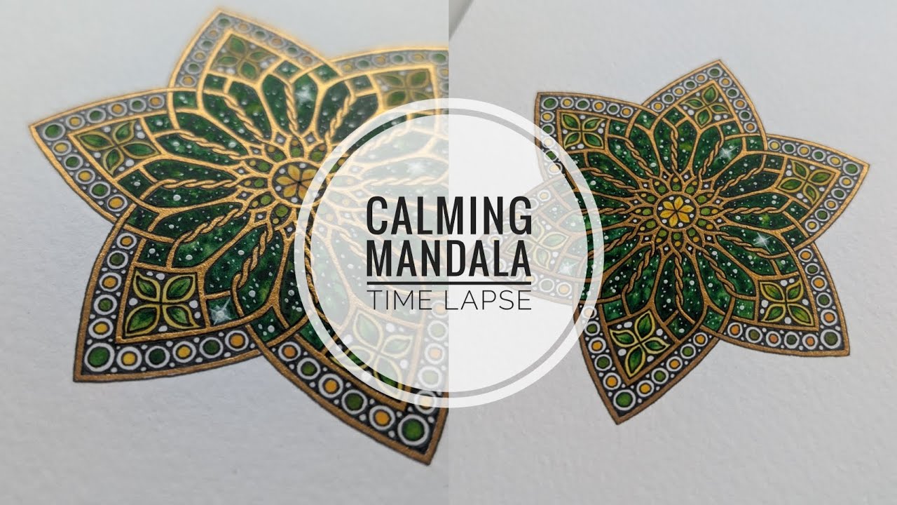Calming Mandala Time Lapse