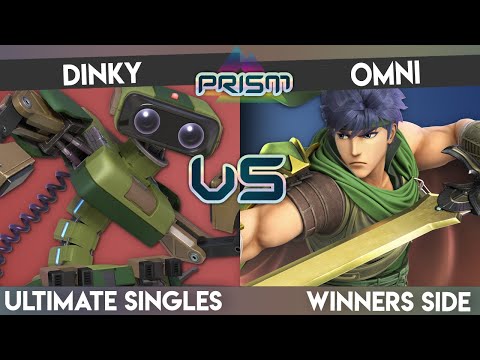 PRISM 187 - Dinky (R.O.B.) vs. Omni (Ike) - Winners Side - Smash Ultimate Singles