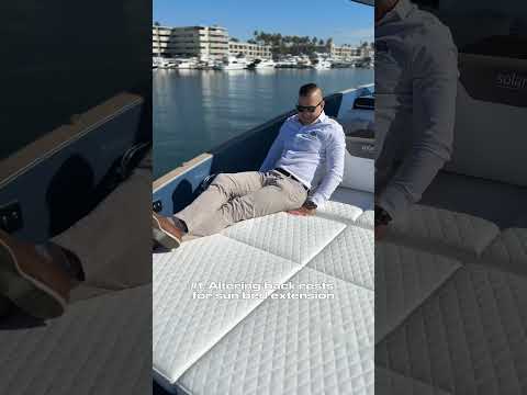 Unique Features Aboard the Solaris Power 40 Open #seanetyachts #yachtingworld