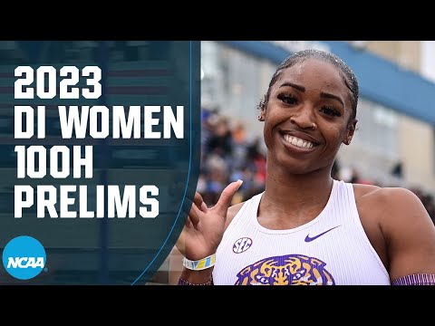 Women's 100m hurdles quarterfinal - 2023 NCAA outdoor track and field East Preliminary (Heat 2)