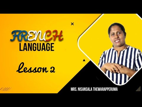 Lesson 2 - Let's count in French